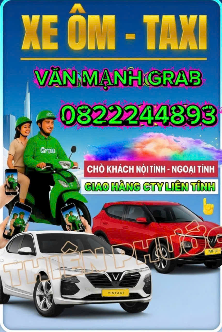 DỊCH VỤ XE ÔM GRAB ĐỊNH QUÁN ĐỒNG NAI