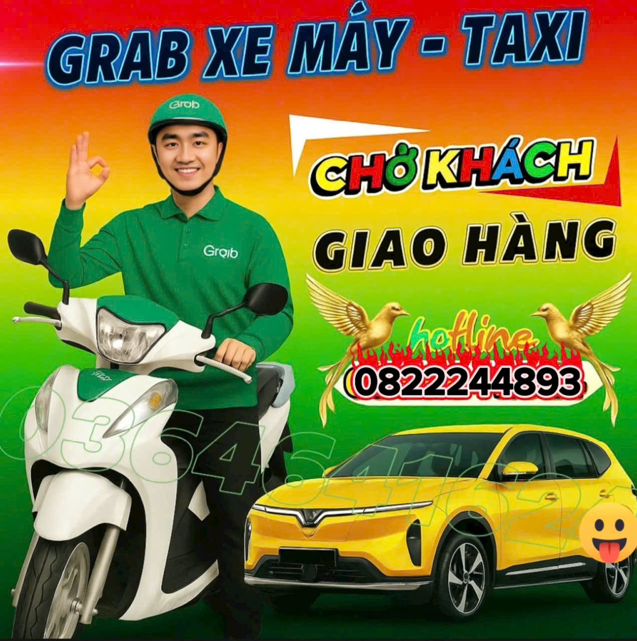 Dịch Vụ Xe Ôm Grab Nhơn Trạch Đồng Nai