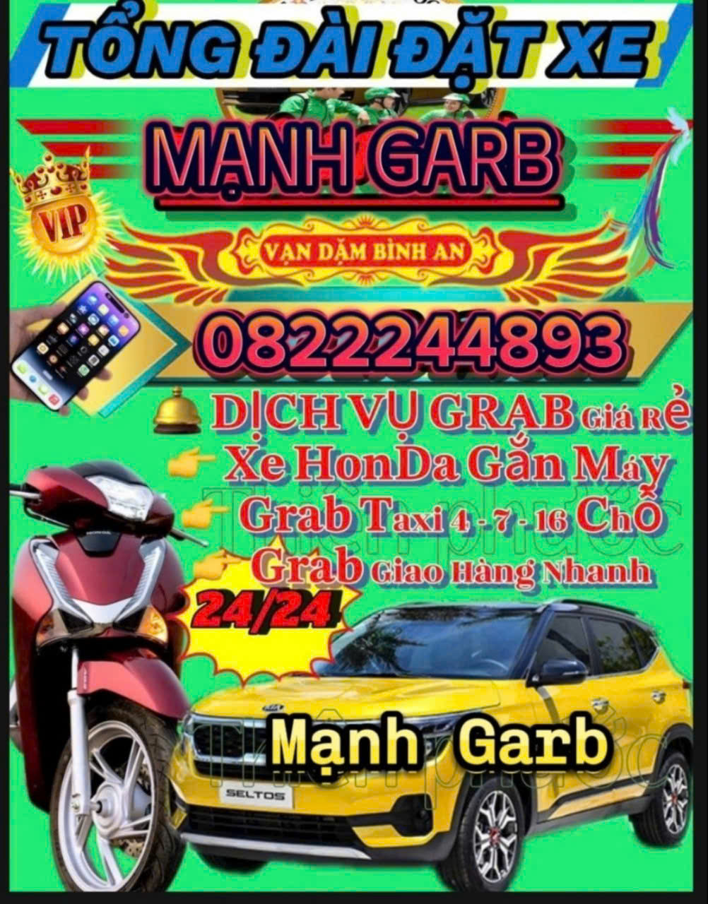 XE ÔM GRAB LỘC GIANG ĐỨC HÒA