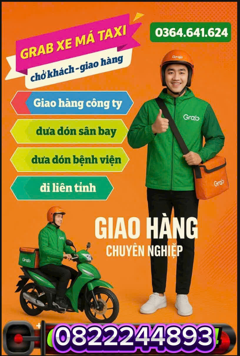 Dịch Vụ GRAB TAXI CHÁNH PHÚ HÒA BẾN CÁT