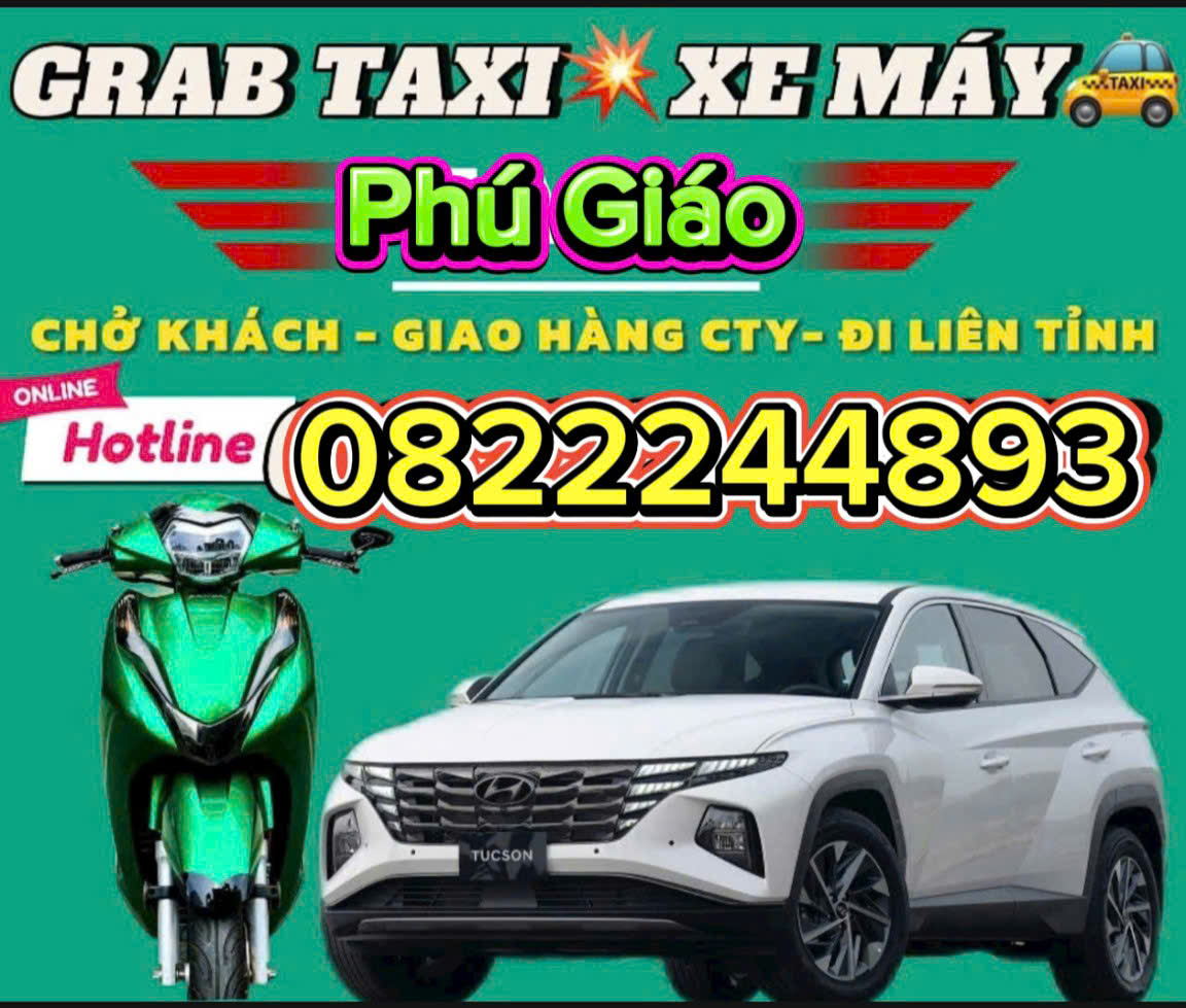 Dịch Vụ GRAB TAXI PHÚ GIÁO