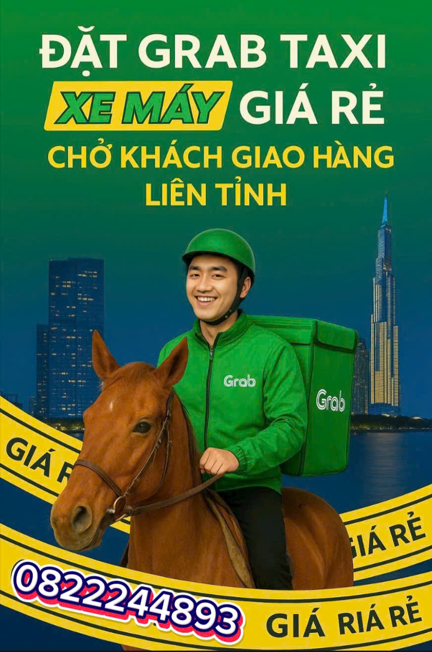 Dịch Vụ GRAB XE ÔM TRẢNG BOM ĐỒNG NAI