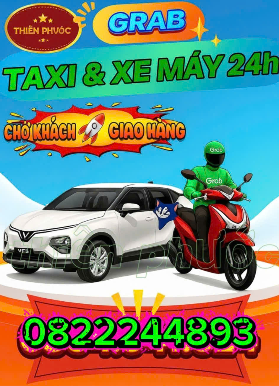 Dịch Vụ GRAB TAXI 4-7 CHỖ BÀ RỊA VŨNG TÀU